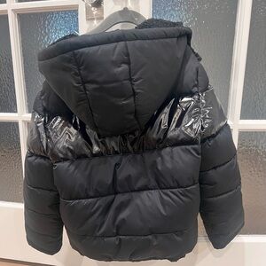 Jordan boy winter hooded coat size s 8-10